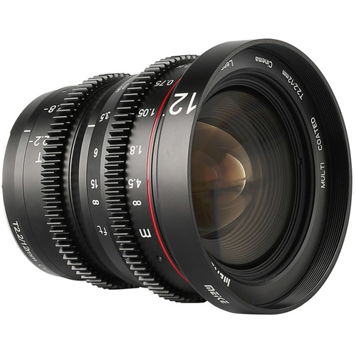Meike 12mm T2.2 Manual Focus Wide Angle Cine Lens (MFT)