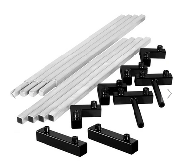 Flags 12x12ft 1in Aluminum Square Tube Frame Kit