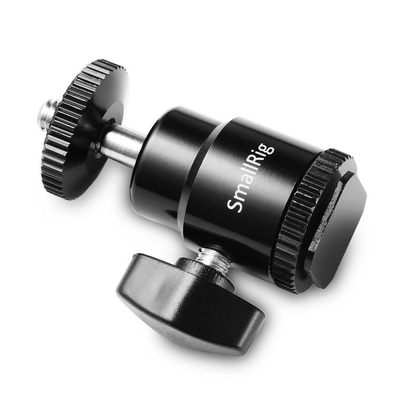 SmallRig Camera Hot Shoe Mount w/ 1/4in-20 Screw Ball Head (2-Pack)