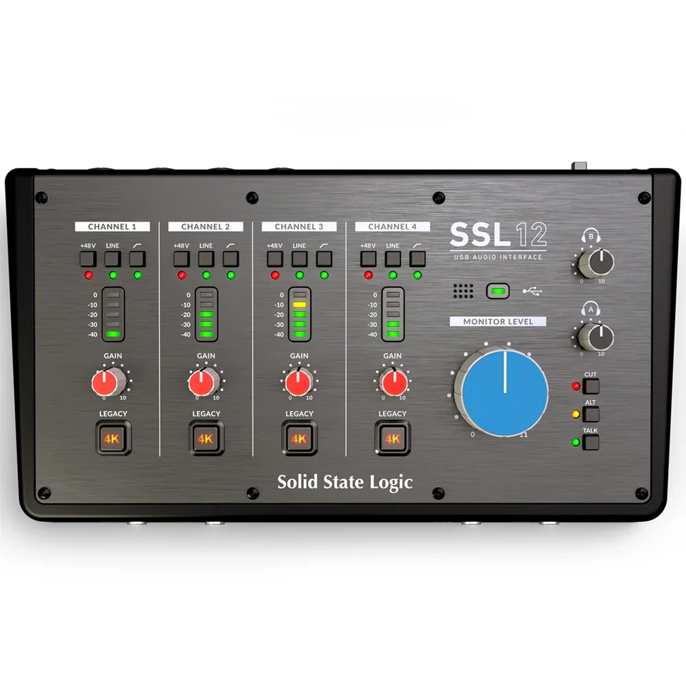 Solid State Logic SSL 12 USB Audio Interface (12-in / 8-out)